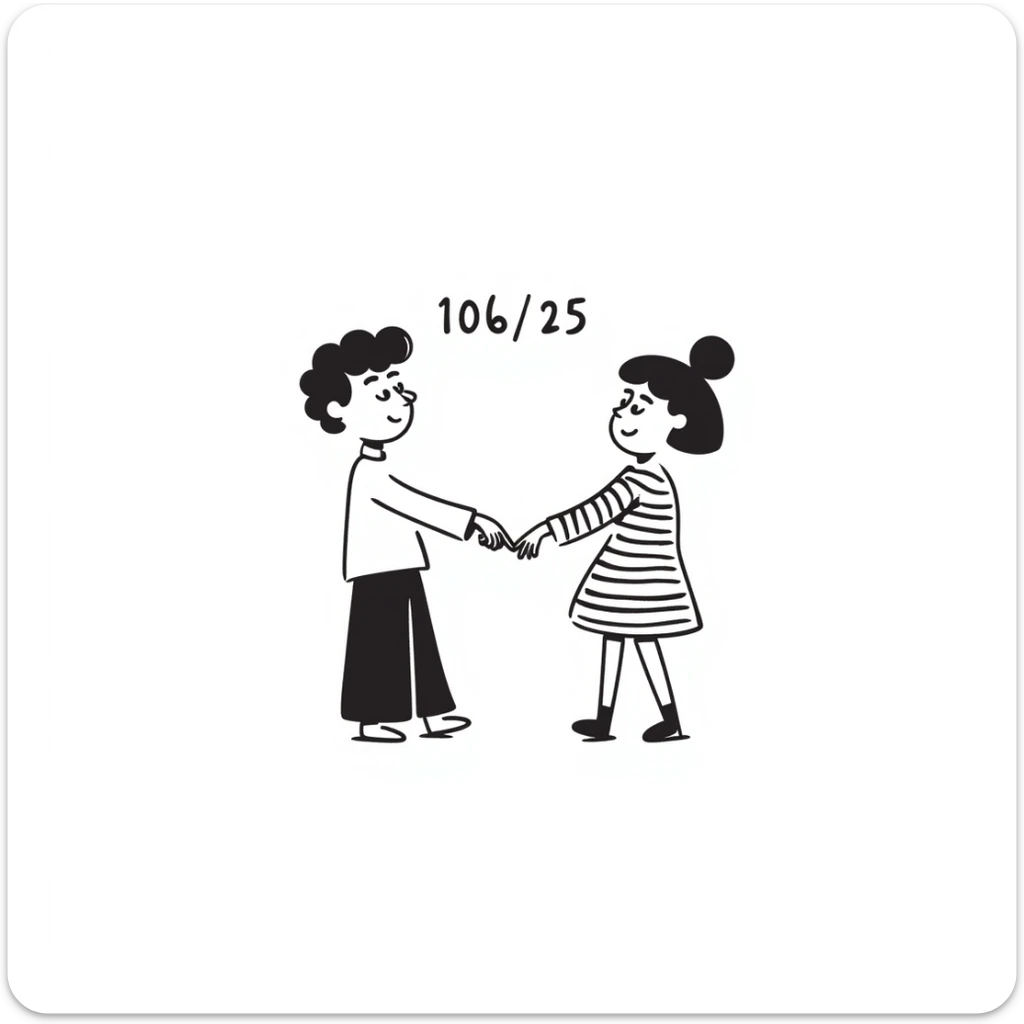 Add the date 10/6/25 below the Greek names ΑΝΤΩΝΗΣ and ΣΑΒΒΙΝΑ in the heart, keeping the handwritten or doodle style. sticker