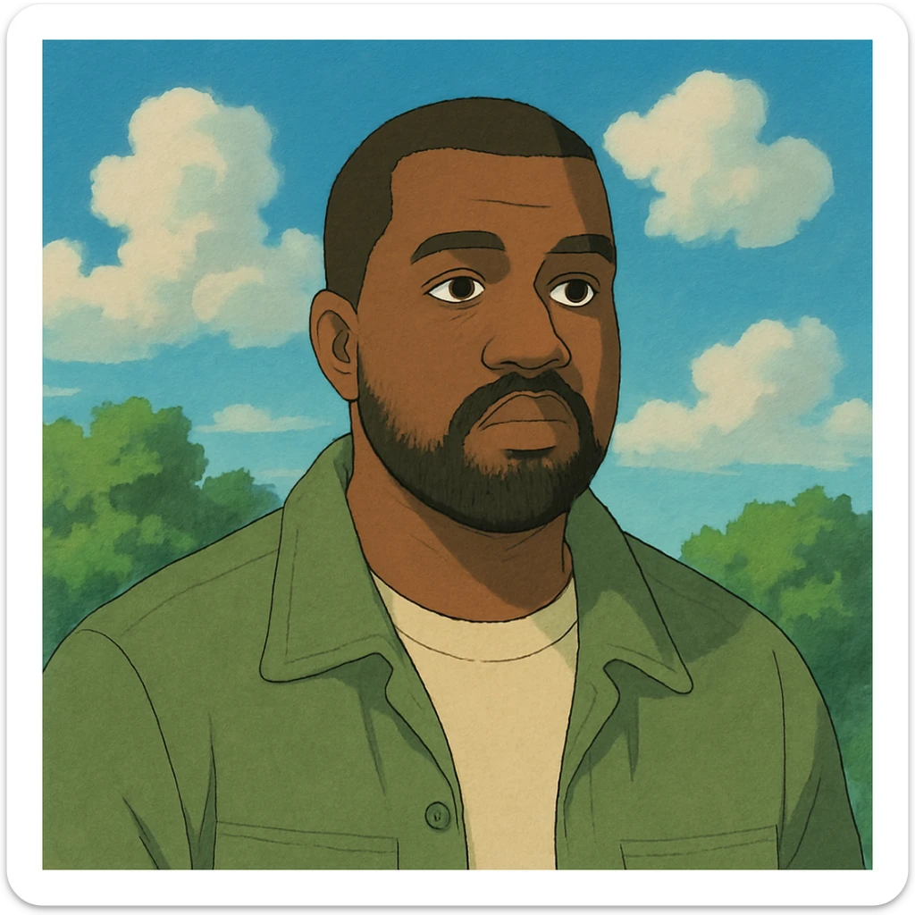 Kanye sticker