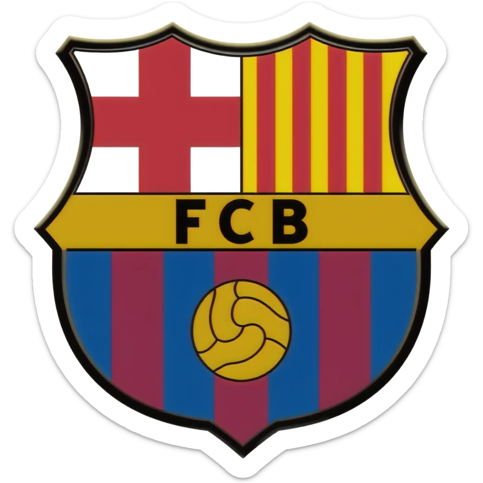 Barcelona symbol sticker
