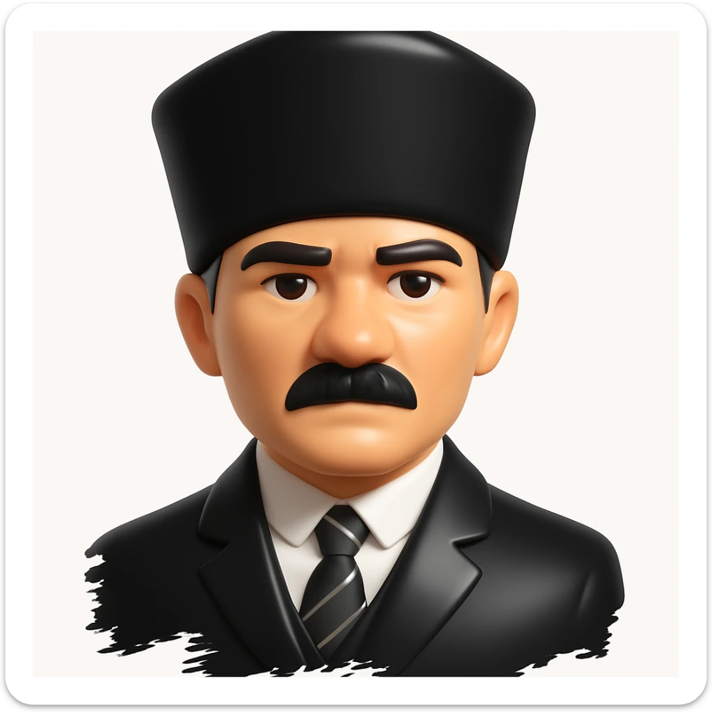 Convert the uploaded image into a 3D Apple-style emoji — preserve the key shapes, colors, and overall composition of the original image. Simplify the forms into clean. Apply glossy textures, soft lighting, smooth shading, and render everything in Apple emoji style on a clean white background

 sticker