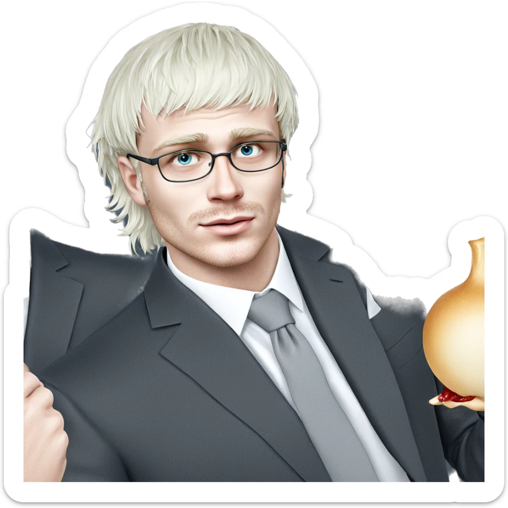 bloodied formal elegance sticker