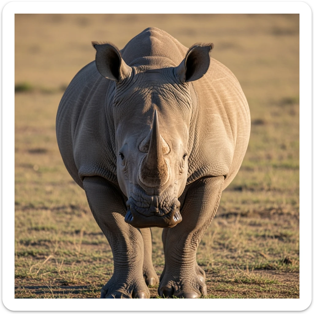 Rhino sticker
