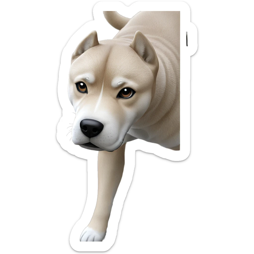 shiba inu signature illustration sticker