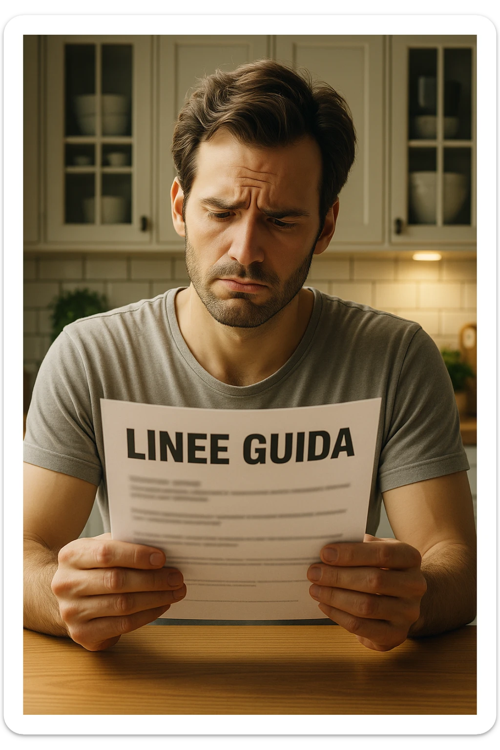 FALLA IDENTICA A QUESTA MA SUL FOGLIO SCRIVI "LINEE GUIDA" IN ITALIANO sticker