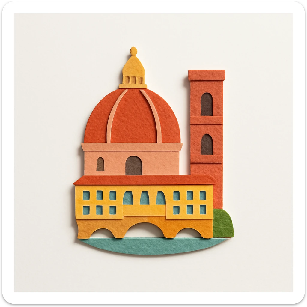 florence, italy sticker