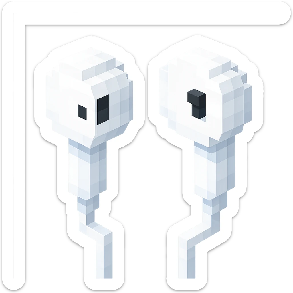 white EarPods headphones with a matte finish sticker