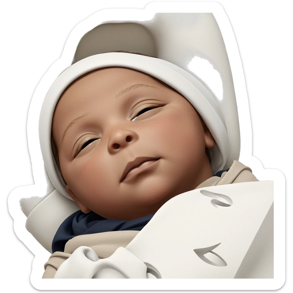 serene moment of solitude sticker