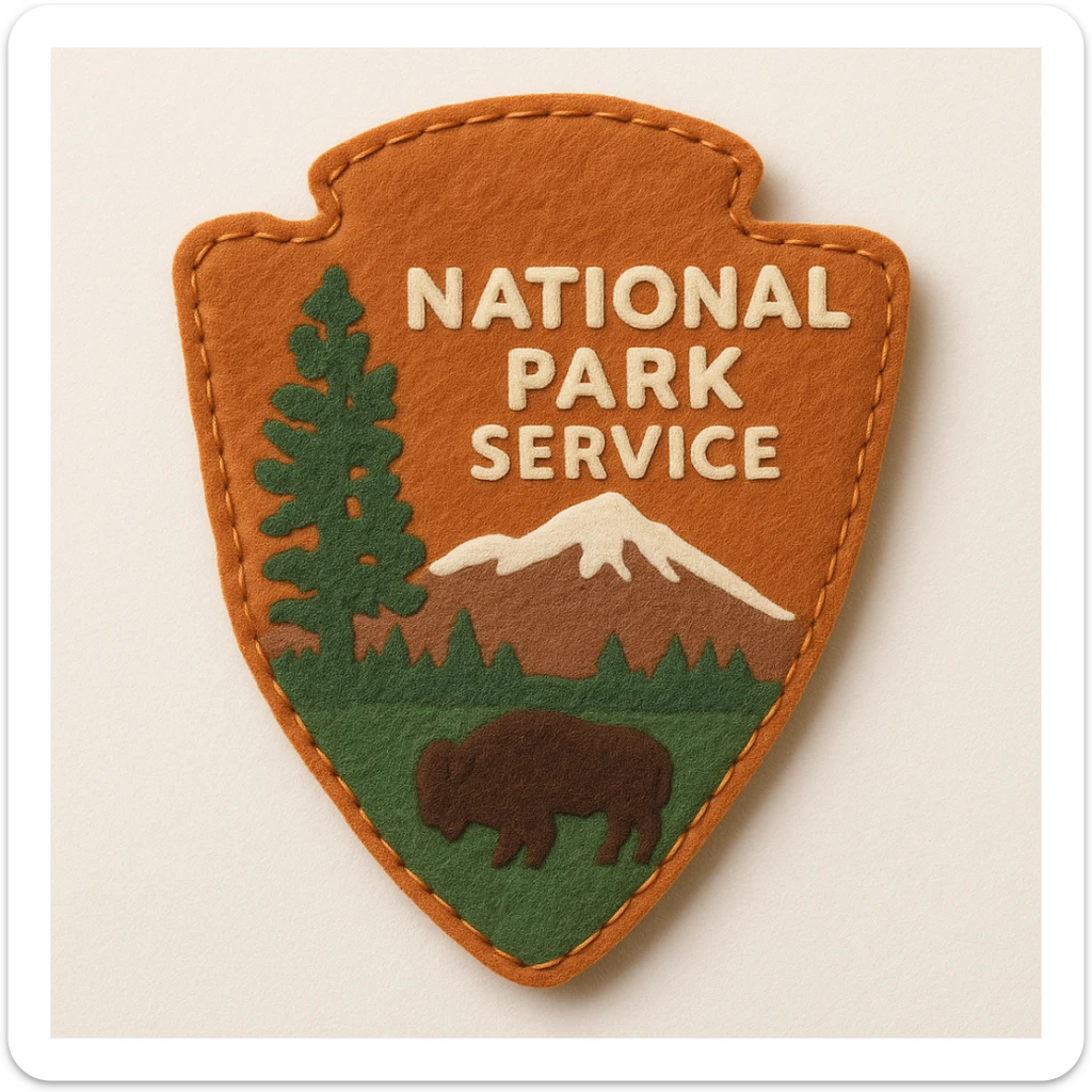 national park service sticker