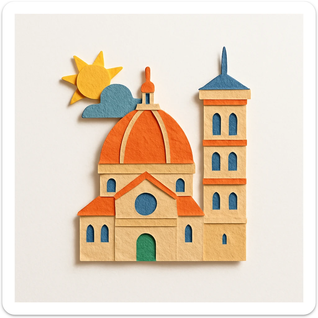 florence, italy sticker