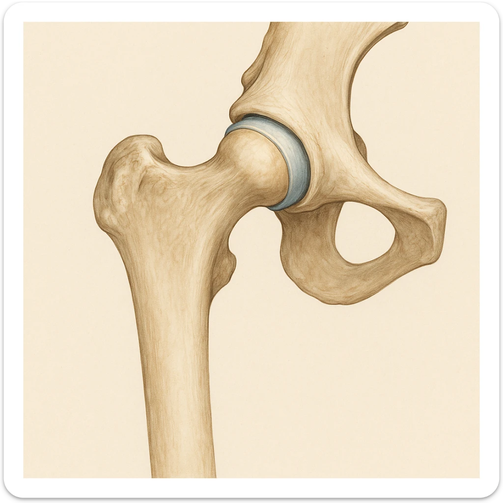 Anca su sfondo isolato sticker