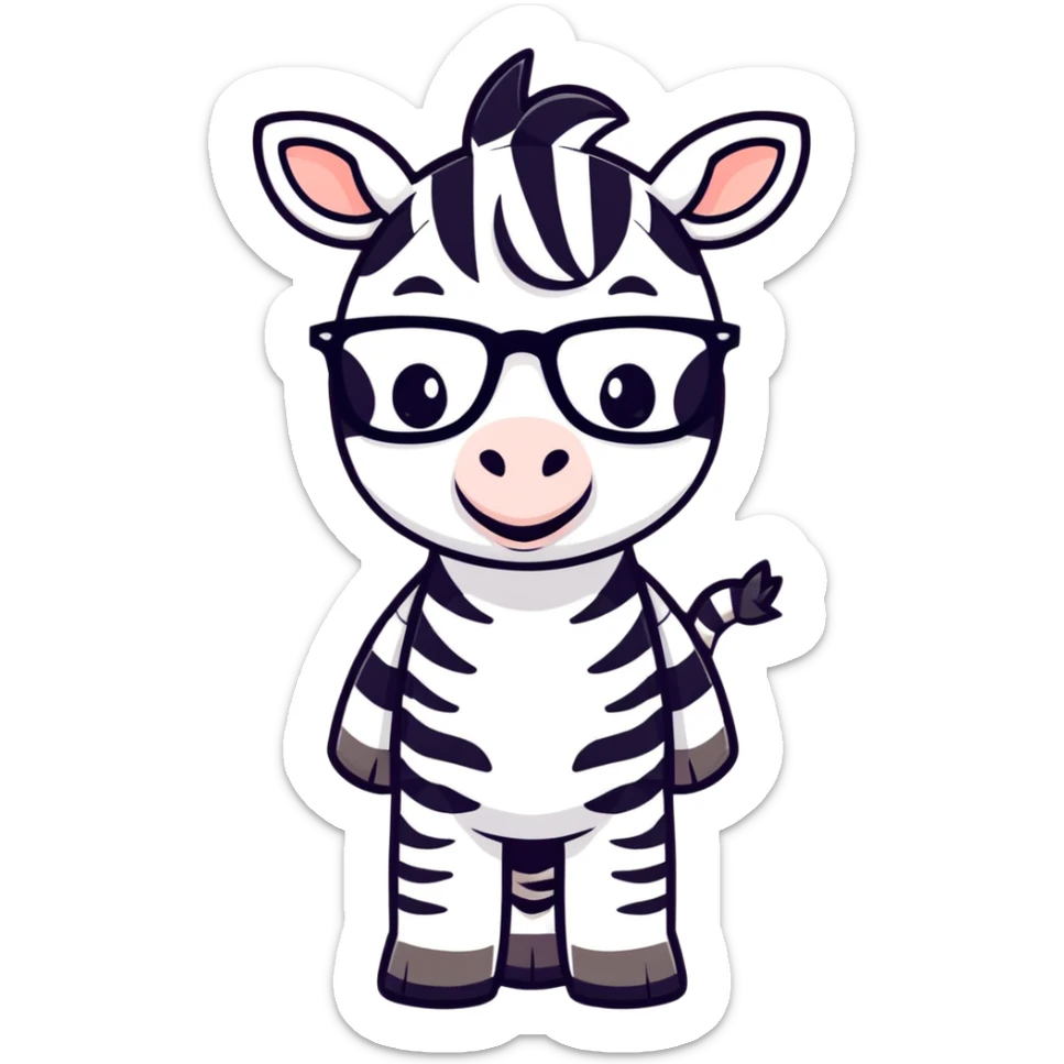 🤓-🦓 sticker