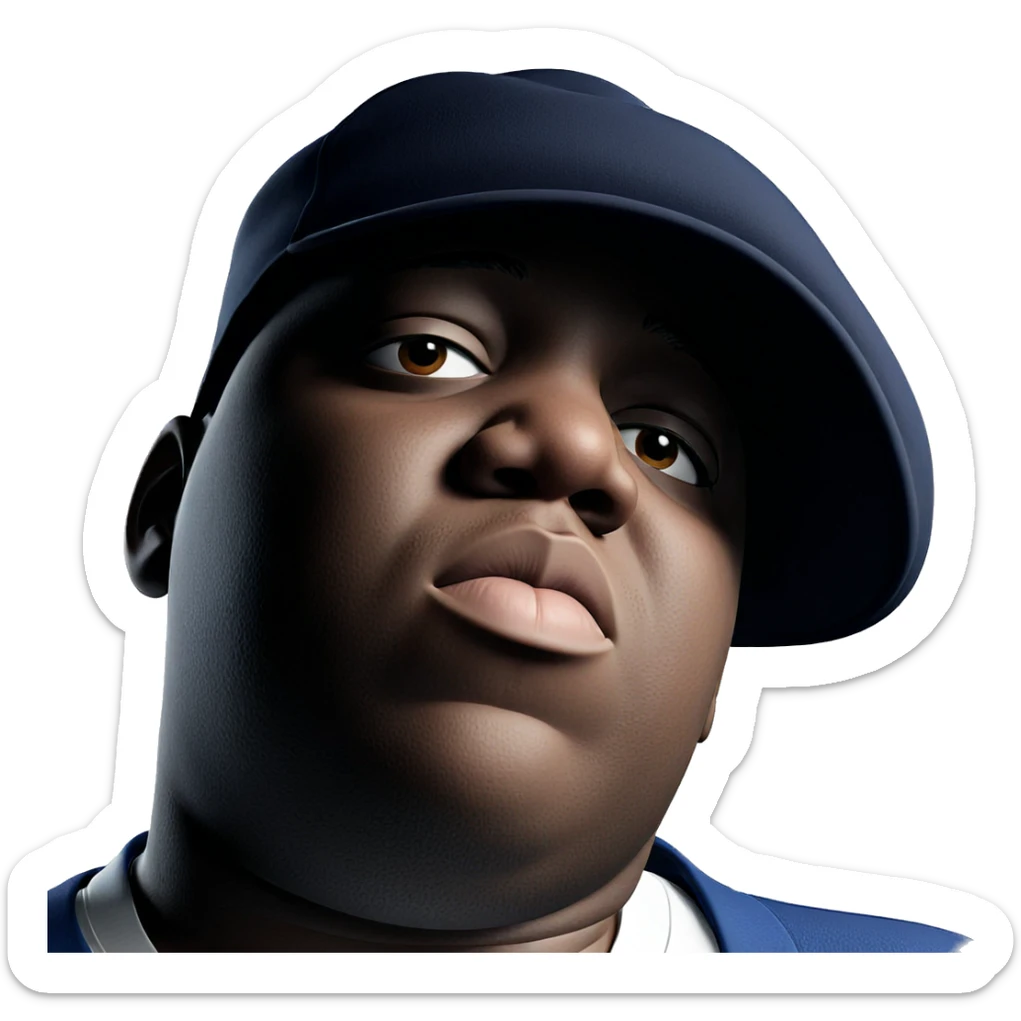 boy in hat on white sticker