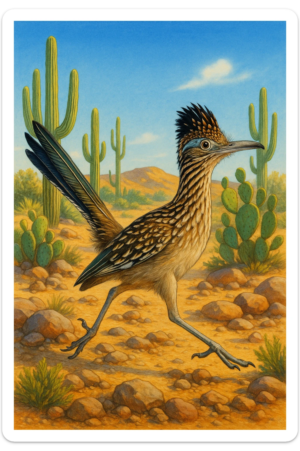 Roadrunner sticker