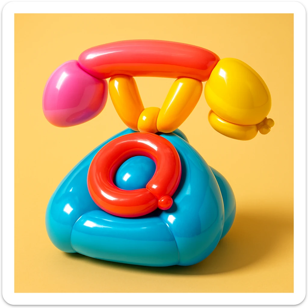 telephone sticker