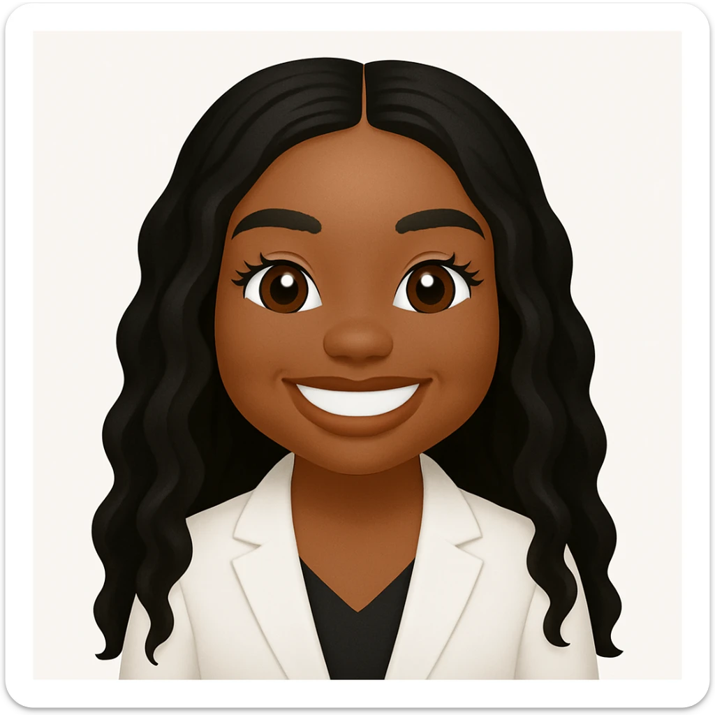 turn the second man in emoji style of the 1st image, match the facial features and match dressing style of the 2nd image, she is wearing white suit sticker