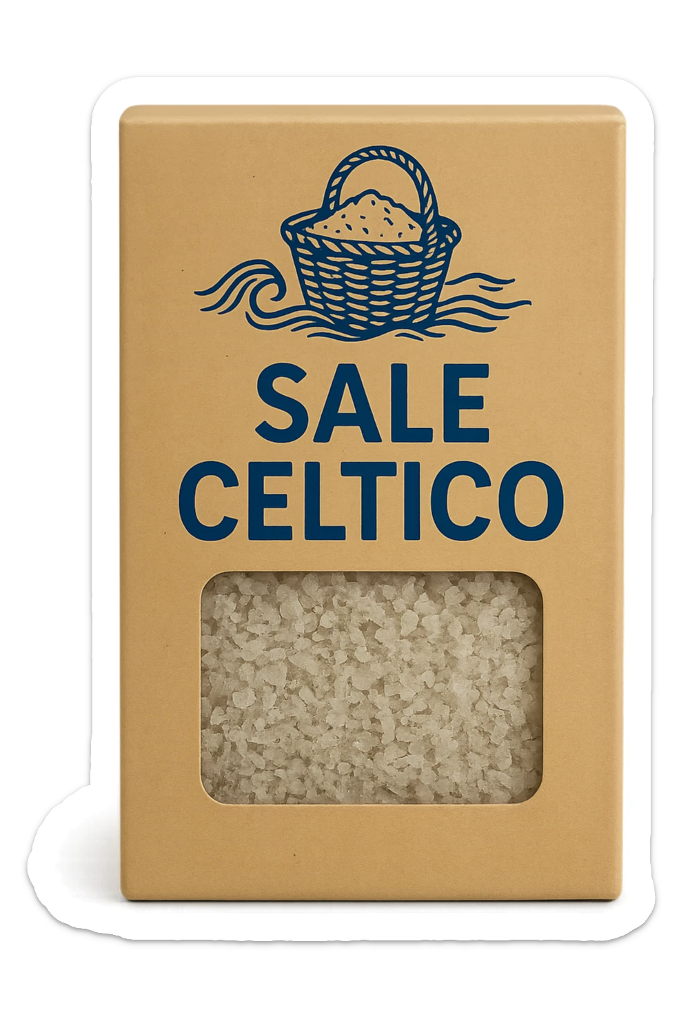 Sale celtico, scatola in italiano sticker