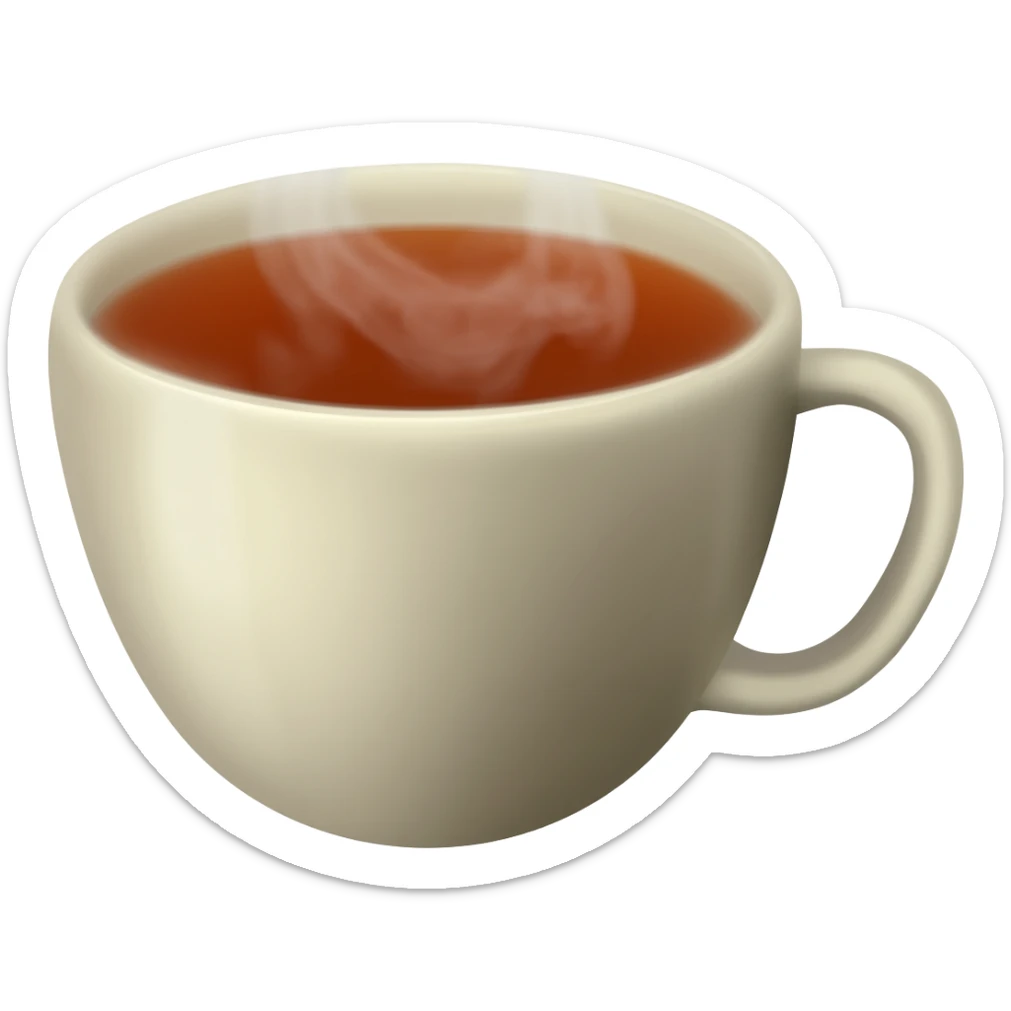 Tea sticker