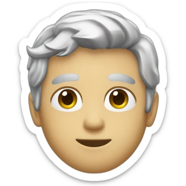 persona sacandose selfie sticker