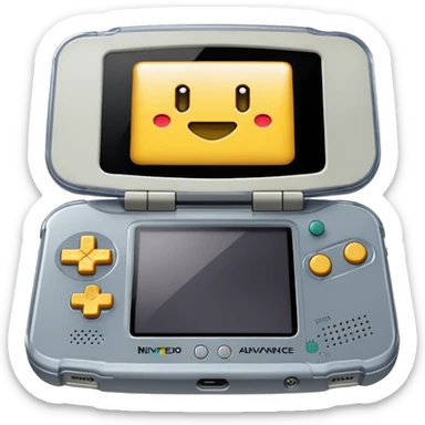 nintendo gameboy advance sticker