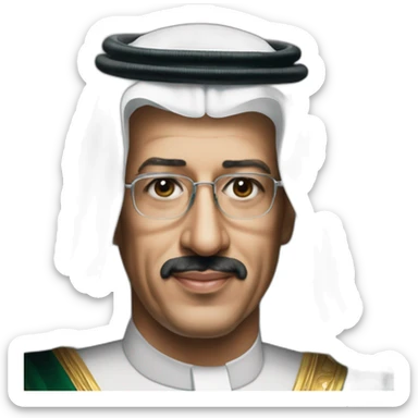king Salman Bin Abdulaziz sticker