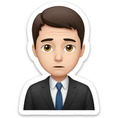 trader struggeling sticker