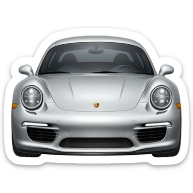 Porsche emoji sticker