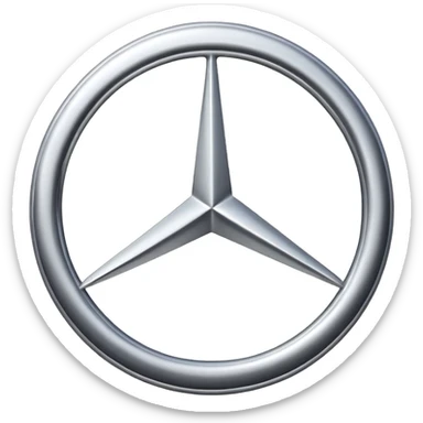 Logotipo da mercedes sticker