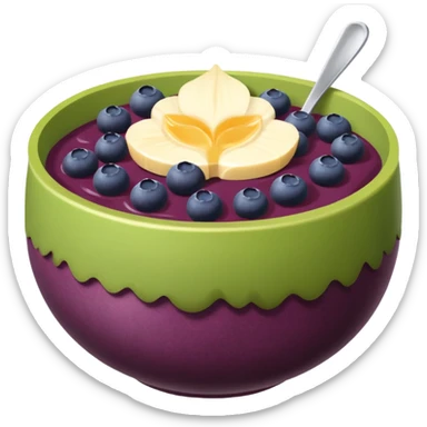 acai bowl sticker