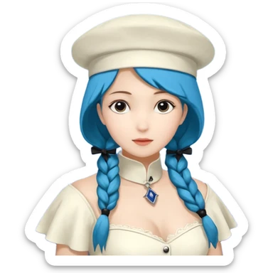 Девушка белокожая в позе собака мордой вниз, с длинными темными волосами, в коротком белом топе, в черных лосинах, с черными ресницами sticker