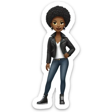 baddie onna walk sticker