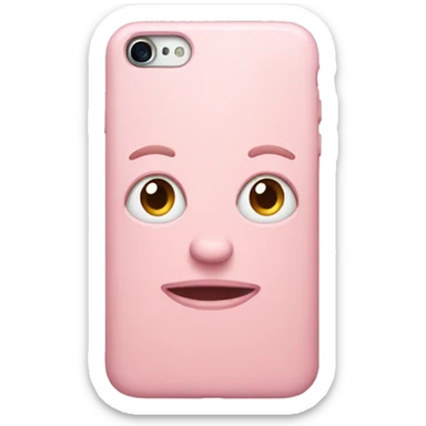 Pastel Pink iphone sticker