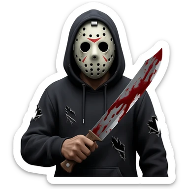 jason voorhees sticker