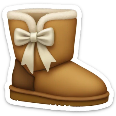 Uggs bow sticker