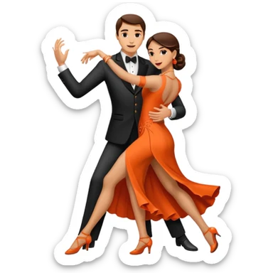 Bailar tango sticker