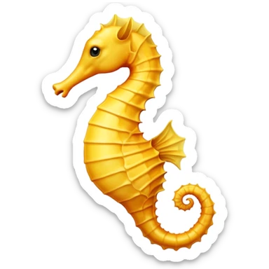 Seahorse - чтобы выглядил как настоящий sticker
