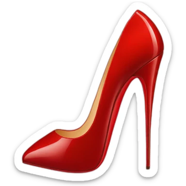 louboutin-red sticker