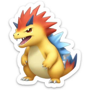 typhlosion sticker