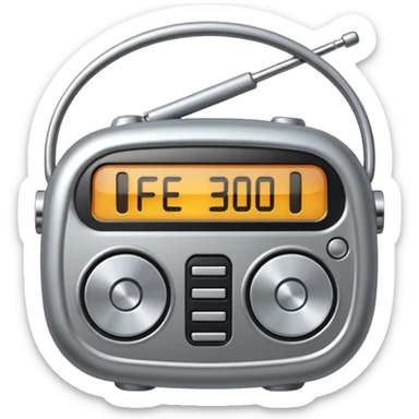 39 / 5.000
Create an FM radio emoji with no background sticker