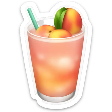 Japanese peach drink  sticker