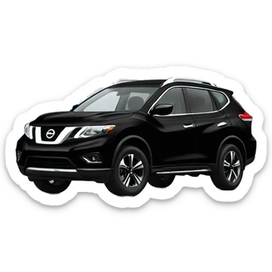 Black Nissan rouge SL sticker