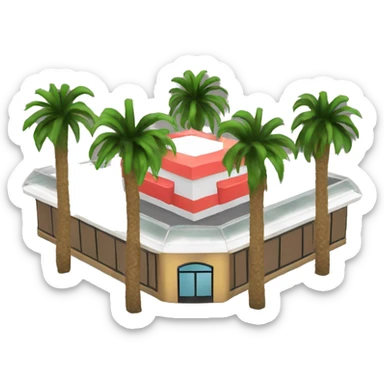 Logo of a Mall called Lakewood Mall on Roblox  sticker
