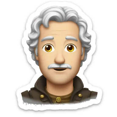 German person majestic sticker