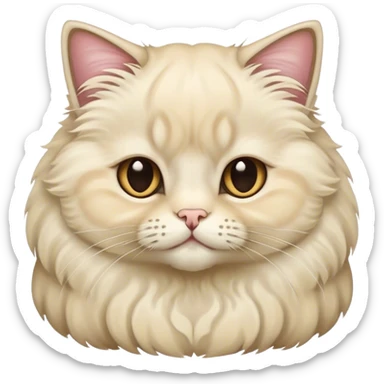 Scottish lop-eared cat sticker