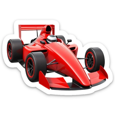 Formula car sticker
