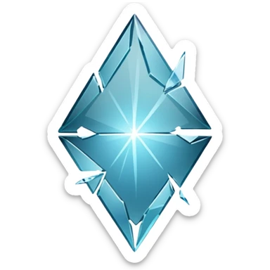 Broken Glass sticker