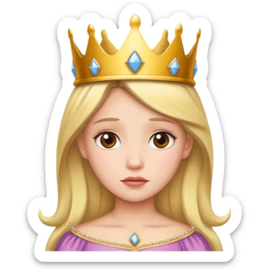 Princes saying save me sticker