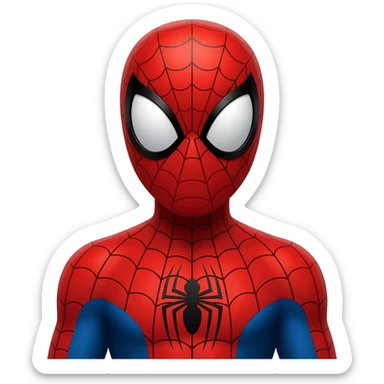 spiderman emoji sticker