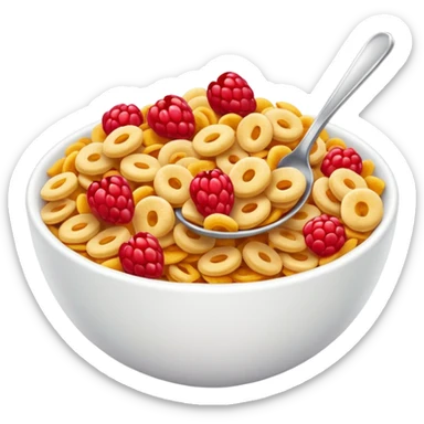 Cereal RED UNIDOS Flavor sticker