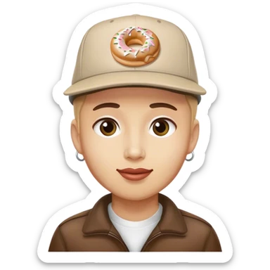Krispy Kreme hat sticker