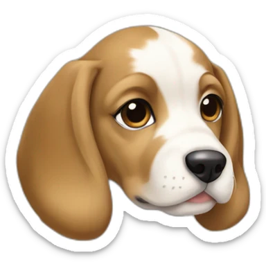 puppy Braque D'Auvergne sticker